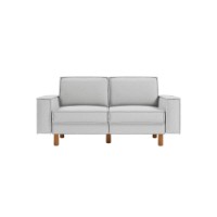 Canapea Atelier Del Sofa Sparrow 2 Pebble Walnut imaginea #2 — magazin online Desire.md
