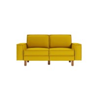 Canapea Atelier Del Sofa Sparrow 2 Sunflower Walnut imaginea #2 — magazin online Desire.md