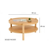 Журнальный столик Hanah Home Monza Oak фото №5 — интернет-магазин Desire.md