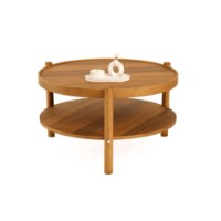 Журнальный столик Hanah Home Monza Walnut фото №2 — интернет-магазин Desire.md