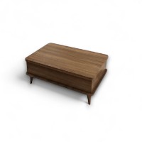 Măsuţă cafea Hanah Home Dy Ada Walnut imaginea #3 — magazin online Desire.md