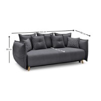 Canapea Atelier Del Sofa Puffy Anthracite imaginea #10 — magazin online Desire.md