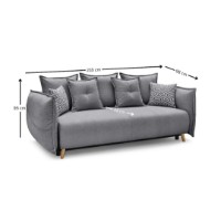 Canapea Atelier Del Sofa Puffy Grey imaginea #10 — magazin online Desire.md