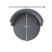 Canapea Atelier Del Sofa Letto Anthracite imaginea #12 — magazin online Desire.md