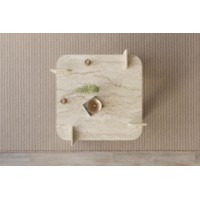 Măsuţă cafea Hanah Home Woog Travertine imaginea #3 — magazin online Desire.md