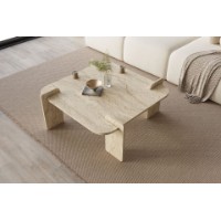 Măsuţă cafea Hanah Home Woog Travertine imaginea #5 — magazin online Desire.md
