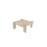 Măsuţă cafea Hanah Home Woog Travertine imaginea #6 — magazin online Desire.md
