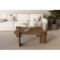 Măsuţă cafea Hanah Home Wood Walnut imaginea #2 — magazin online Desire.md