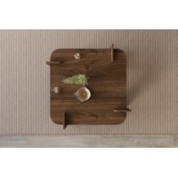 Măsuţă cafea Hanah Home Wood Walnut imaginea #4 — magazin online Desire.md