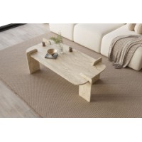 Журнальный столик Hanah Home Lovge Travertine фото №3 — интернет-магазин Desire.md