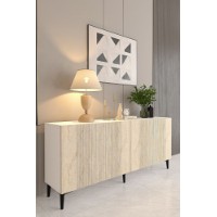 Dulăpior Hanah Home Corsa 150 White Travertine imaginea #4 — magazin online Desire.md