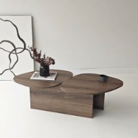 Журнальный столик Hanah Home Stones Walnut фото №2 — интернет-магазин Desire.md