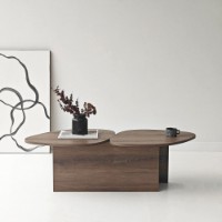 Журнальный столик Hanah Home Stones Walnut фото №3 — интернет-магазин Desire.md