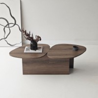 Журнальный столик Hanah Home Stones Walnut фото №4 — интернет-магазин Desire.md