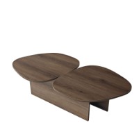 Журнальный столик Hanah Home Stones Walnut фото №12 — интернет-магазин Desire.md