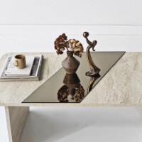 Măsuţă cafea Hanah Home Favorite Bronze Travertine imaginea #5 — magazin online Desire.md