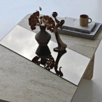 Măsuţă cafea Hanah Home Favorite Bronze Travertine imaginea #8 — magazin online Desire.md