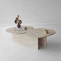 Журнальный столик Hanah Home Stones Travertine