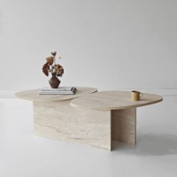 Журнальный столик Hanah Home Stones Travertine фото №2 — интернет-магазин Desire.md