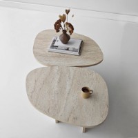 Журнальный столик Hanah Home Stones Travertine фото №4 — интернет-магазин Desire.md