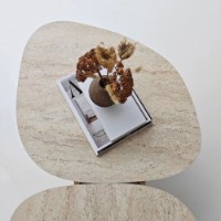 Журнальный столик Hanah Home Stones Travertine фото №6 — интернет-магазин Desire.md