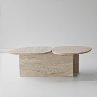 Журнальный столик Hanah Home Stones Travertine фото №9 — интернет-магазин Desire.md