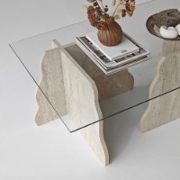 Măsuţă cafea Hanah Home Canyon Travertine Transparent imaginea #11 — magazin online Desire.md