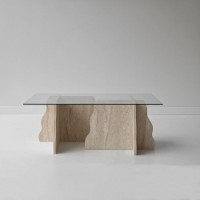 Măsuţă cafea Hanah Home Canyon Travertine Transparent imaginea #14 — magazin online Desire.md