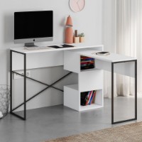 Masa de birou Hanah Home Badau White