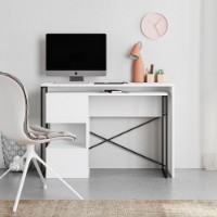 Masa de birou Hanah Home Badau White imaginea #2 — magazin online Desire.md