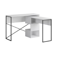 Masa de birou Hanah Home Badau White imaginea #3 — magazin online Desire.md