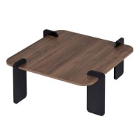 Журнальный столик Hanah Home Marais Venezia Walnut Wood Black фото №4 — интернет-магазин Desire.md