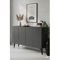 Dulăpior Hanah Home Lipa 120 Anthracite