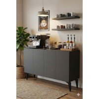 Dulăpior Hanah Home Lipa 120 Anthracite imaginea #3 — magazin online Desire.md