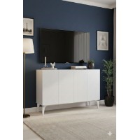 Dulăpior Hanah Home Lipa 120 White imaginea #5 — magazin online Desire.md