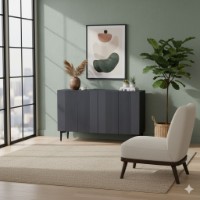 Dulăpior Hanah Home Corsa 120 Anthracite imaginea #4 — magazin online Desire.md