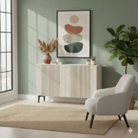 Dulăpior Hanah Home Corsa 120 White Travertine imaginea #3 — magazin online Desire.md