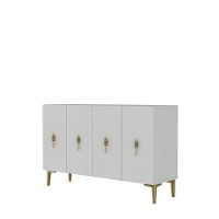 Dulăpior Hanah Home Salkim 120 White Gold imaginea #4 — magazin online Desire.md
