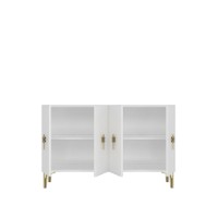 Dulăpior Hanah Home Salkim 120 White Gold imaginea #6 — magazin online Desire.md