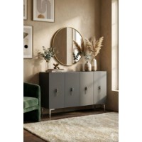 Dulăpior Hanah Home Salkim 120 Anthracite Silver