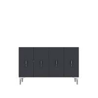 Dulăpior Hanah Home Salkim 120 Anthracite Silver imaginea #5 — magazin online Desire.md