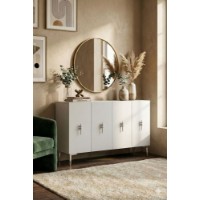 Dulăpior Hanah Home Salkim 120 White Silver