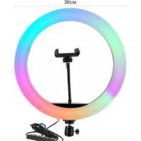 Кольцевая лампа Profi Nails  MJ-36 RGB Soft Riny Ligt LED фото №2 — интернет-магазин Desire.md