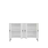 Dulăpior Hanah Home Salkim 120 White Silver imaginea #6 — magazin online Desire.md