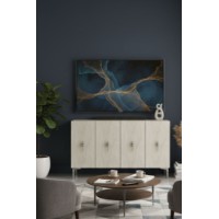 Dulăpior Hanah Home Salkim 120 White Travertine Silver imaginea #3 — magazin online Desire.md