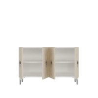 Dulăpior Hanah Home Salkim 120 White Travertine Silver imaginea #6 — magazin online Desire.md