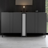 Dulăpior Hanah Home Nova Anthracite imaginea #2 — magazin online Desire.md
