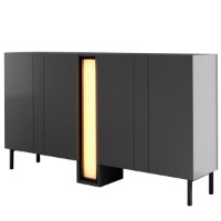 Dulăpior Hanah Home Nova Anthracite imaginea #5 — magazin online Desire.md