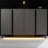 Dulăpior Hanah Home Paris Anthracite imaginea #2 — magazin online Desire.md
