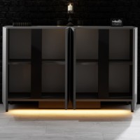 Dulăpior Hanah Home Paris Anthracite imaginea #3 — magazin online Desire.md